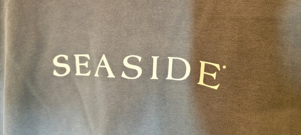 The Seaside Style Blue Seaside Sweatshirt Large Whatever Boat You Float 30A